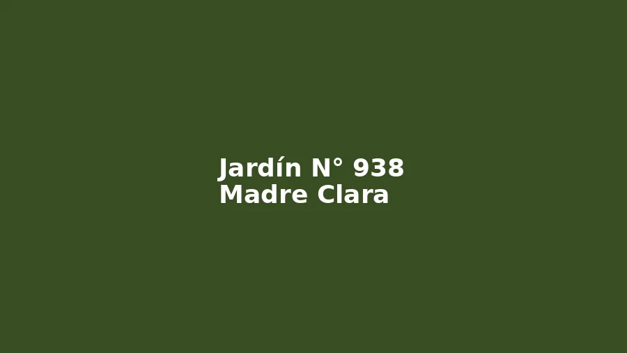 Taller naturaleza Jardín de Infantes 938 Madre Clara Amor Nativo