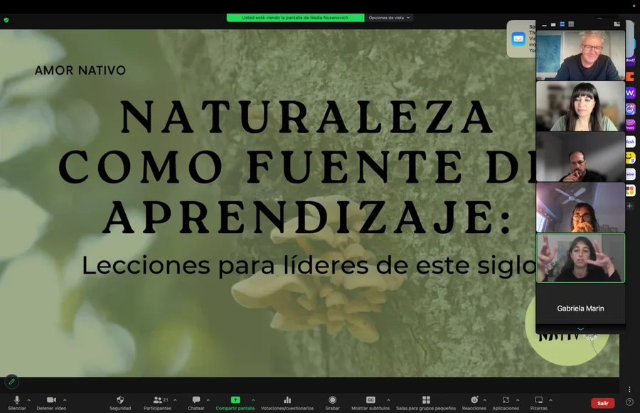 Workshop NCR Full Stack Leaders naturaleza liderazgo Amor Nativo
